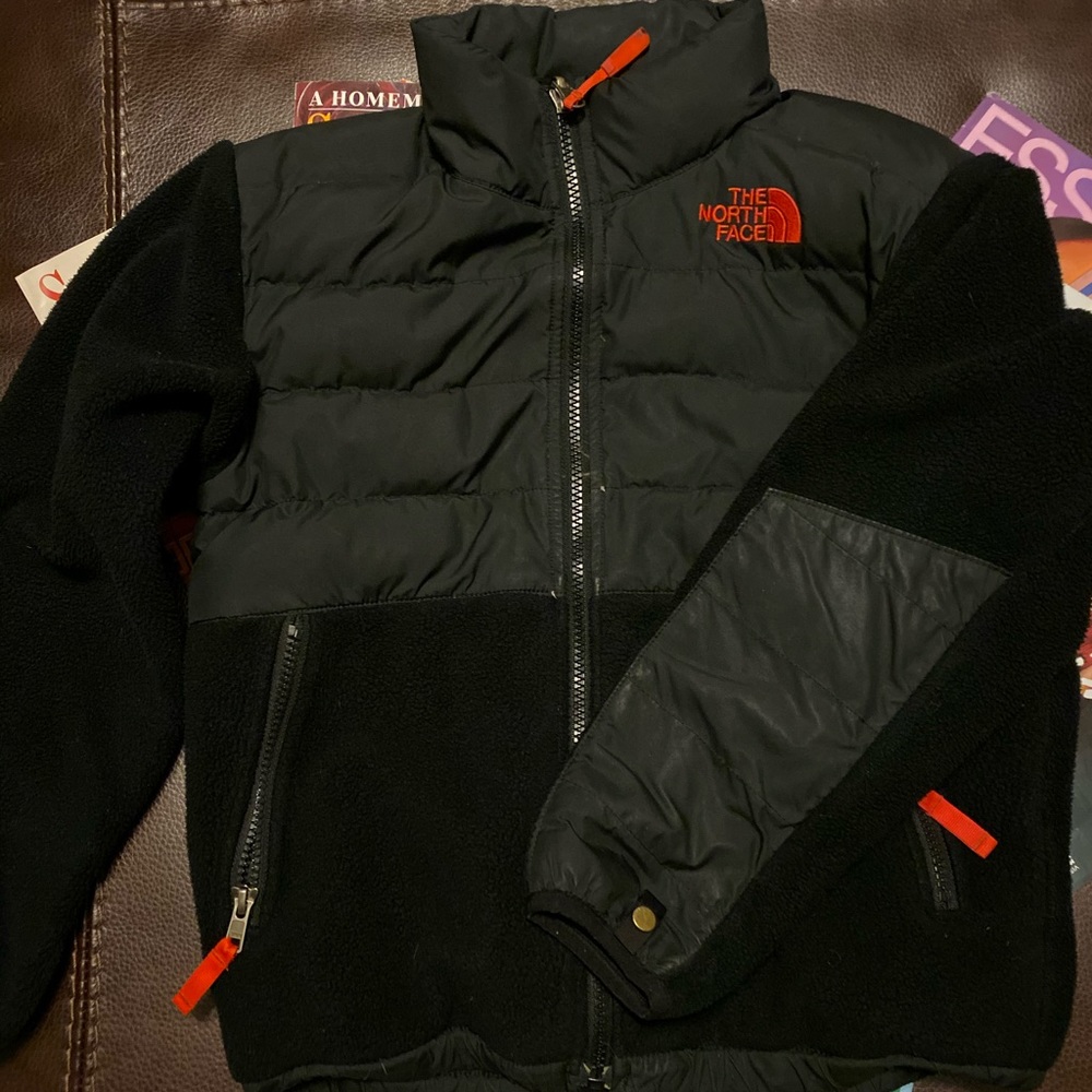 Black North Face Denali Coat for Boy